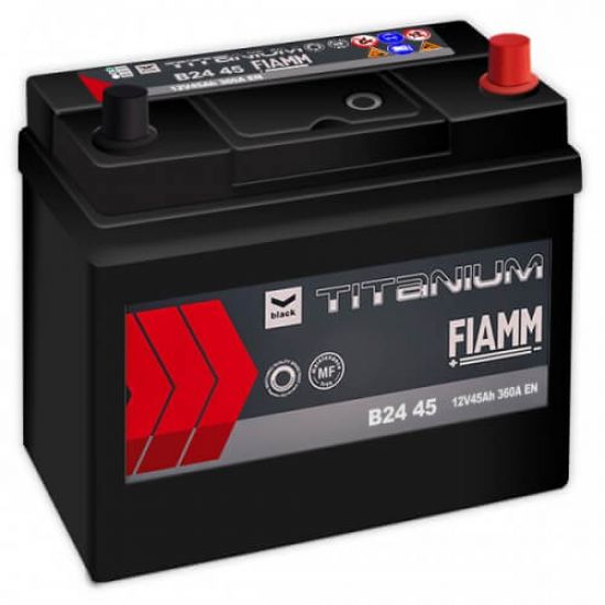 Аккумулятор FIAMM 6СТ-45 АзЕ Black Titanium Asia (B24 45)