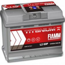 Аккумулятор FIAMM Titanium Pro 60Ah EN 540A L+
