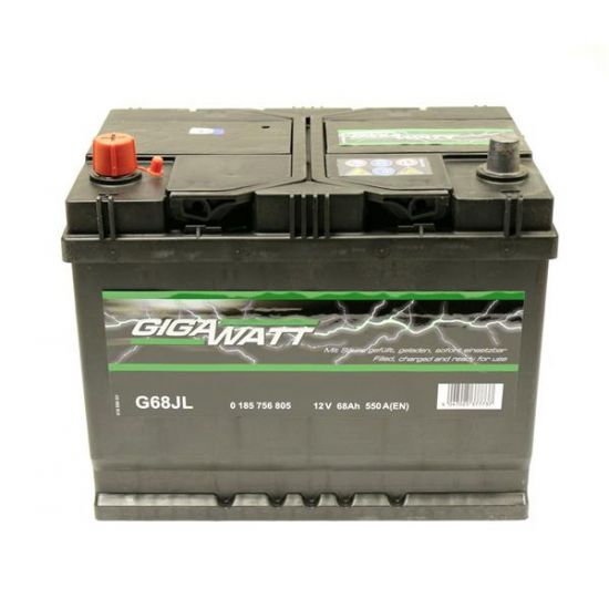 Аккумулятор GIGAWATT 6СТ-68 Аз Asia (0185756805)