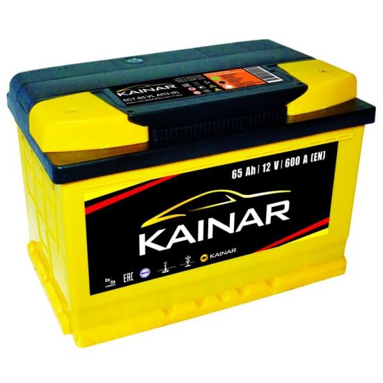 Аккумулятор Kainar 6СТ-65 Аз Standart+ (0652611120ЖЧ)