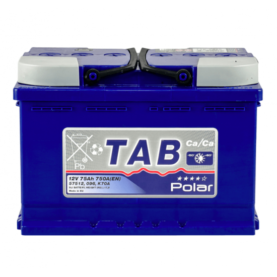  Аккумулятор TAB Polar Blue 6CT-75 АзЕ