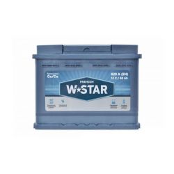 Аккумулятор W STAR Premium 60Ah EN 620A  R+