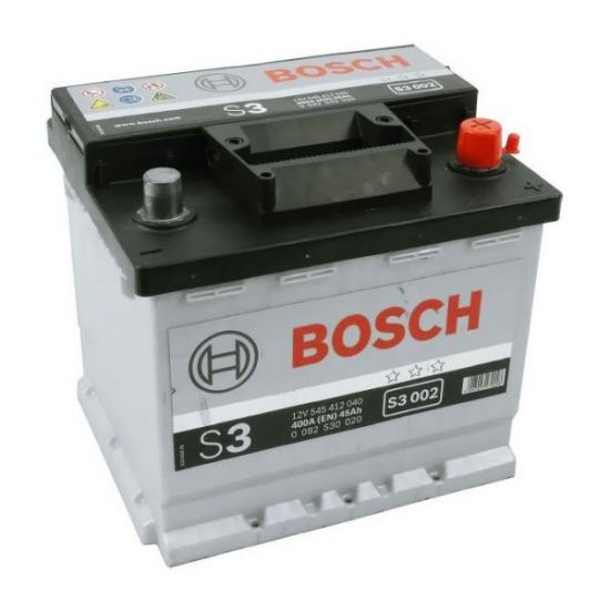 Аккумулятор Bosch S3 45Ah 400A R+ (S3 002) Аккумулятор Bosch S3 45Ah 400A R+ (S3 002)