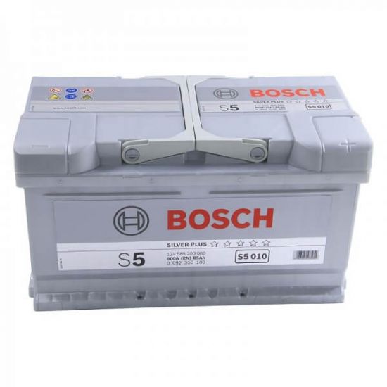 Аккумулятор Bosch S5 Silver Plus 85Ah 800A R+ (S5 010)