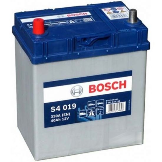 Аккумулятор Bosch S4 Silver 40Ah 330A L+ (S4 019) Аккумулятор Bosch S4 Silver 40Ah 330A L+ (S4 019)