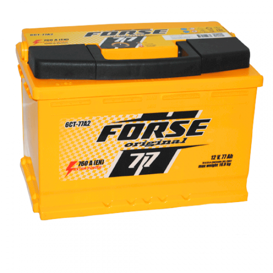 Аккумулятор Forse Original 6СТ-77Ah 760A L+