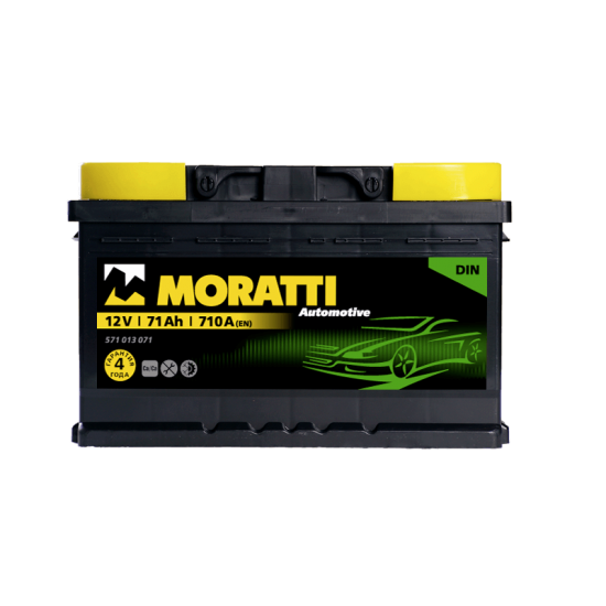 Аккумулятор MORATTI kamina 71Ah 710A R+