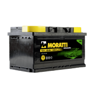 Аккумулятор MORATTI kamina 85Ah 830A R+