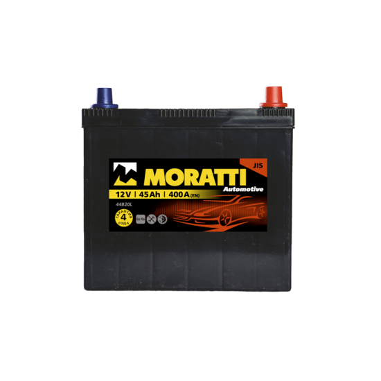 Аккумулятор MORATTI JIS 45Ah 400A R+ Asia