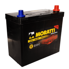 Аккумулятор MORATTI JIS 50Ah 420A R+ Asia