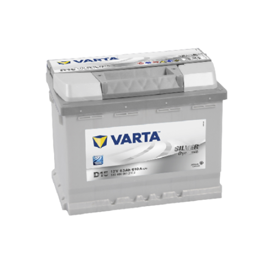 Аккумулятор Varta 6СТ-63 Silver Dynamic (D15) (563400061)